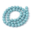 Synthetic Turquoise Beads Strands G-S295-11A-10mm-2