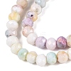 Ombre Effect Dyed Glass Beads Strands GLAA-C023-02-C21-3