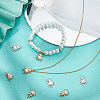 10Pcs 2 Colors Brass Pendants KK-BBC0023-96-4