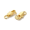 Brass Lobster Claw Clasps KK-P249-05A-G-2