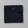 Square Velvet Jewelry Box with Snap Button CON-WH0088-77A-06-1