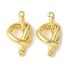 Brass Knot Connector Charms KK-S518-05G-1