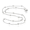 304 Stainless Steel Cable Chain Necklaces NJEW-M183-05P-1