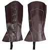 Imitation Leather Pirate Boot Covers AJEW-WH20020-020B-03-1