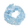 Natural Aquamarine Beads Strands X-G-P568-C13-01-3