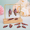 Transparent Resin Wing Pendants Set RESI-TAC0021-01C-13