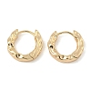 Brass Hoop Earrings EJEW-D320-23G-4