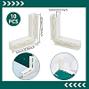 ABS Plastic Photo Boards Backdrop Clips DIY-WH0899-189-3