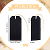 Portable PU Leather Earring Display Cards EDIS-WH0016-062-2