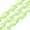 Handmade Opaque Acrylic Cable Chains KY-N014-001L-1