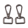 Alloy Swivel Clasps FIND-WH0077-11B-03-1