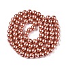 Baking Painted Pearlized Glass Pearl Round Bead Strands HY-Q003-10mm-50-A-3