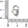 304 Stainless Steel Lobster Claw Clasps STAS-D069-03B-P-3