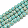 Synthetic Imperial Jasper Beads Strands X-G-S300-42A-6mm-1