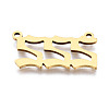 201 Stainless Steel Pendant Links STAS-S110-115G-02-3