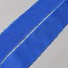 5M Polyester Satin Frayed Ribbon OCOR-WH0078-220B-1