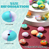 Round Silicone Focal Beads SIL-CJC0001-11A-8
