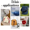 PU Leather with Alloy Shoulder Bag Making Kits DIY-WH0224-54B-6