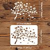 Large Plastic Reusable Drawing Painting Stencils Templates DIY-WH0202-432-2