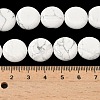 Natural Howlite Beads Strands G-L648-B17-15mm-6