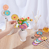 14Pcs Wooden Picks for Vase Decorations AJEW-SP0004-71A-3