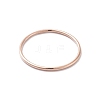 925 Sterling Silver Plain Band Rings For Women RJEW-S006-03RG-2