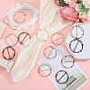 2 Sets Alloy Buckle Clasps FIND-GL0002-19-5