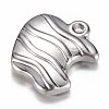 201 Stainless Steel Charms STAS-G073-45P-2