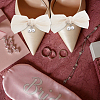 2 Pairs 2 Colors Alloy Shoe Buckle Clips FIND-GO0003-50-6