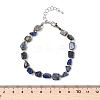 Natural Lapis Lazuli Beads Bracelets for Women BJEW-H623-02S-19-5