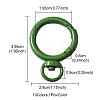 10Pcs Spray Painted Alloy Swivel Snap Hooks Clasps FIND-YW0001-60-5