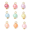 Opaque Acrylic Pendants PALLOY-JF03929-02-1