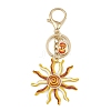 Alloy Enamel Pendant Keychains KEYC-Z007-02G-1
