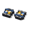 Father's Day Silicone Beads SIL-V006-02F-2