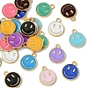 26Pcs 13 Colors Alloy Enamel Charms ENAM-FS0001-88-3