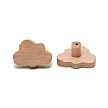 Beech Wood Clothes Hanger AJEW-WH0282-04-1