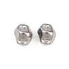 Irregular 304 Stainless Steel Beads STAS-D394-03F-P-1