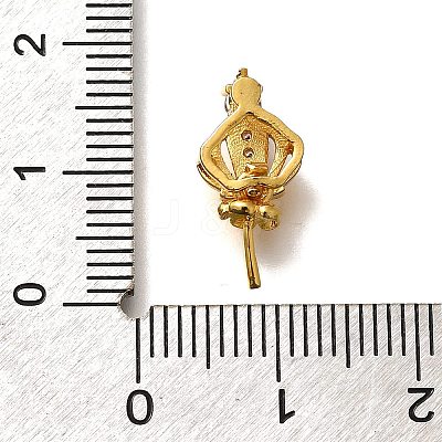 Rack Plating Brass Pendants KK-M313-09G-02-1