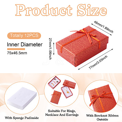 Cardboard Jewelry Set Packaging Boxes CON-TAC0008-03E-1
