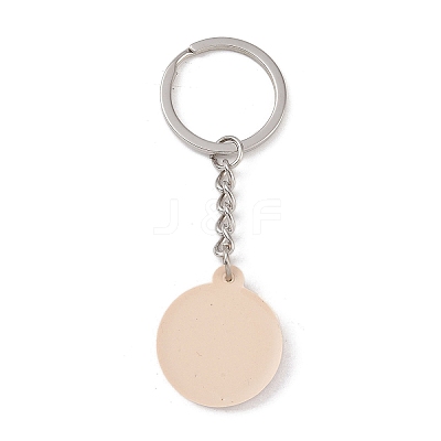 Cartoon PVC Pendant Keychain KEYC-U001-01C-1