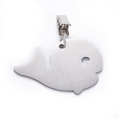 Stainless Steel Tablecloth Pendants X-STAS-WH0013-02P-1