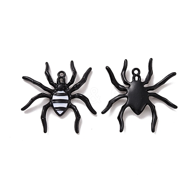 Halloween Rack Plating Alloy Enamel Pandants LS-PALLOY-O109-56EB-1