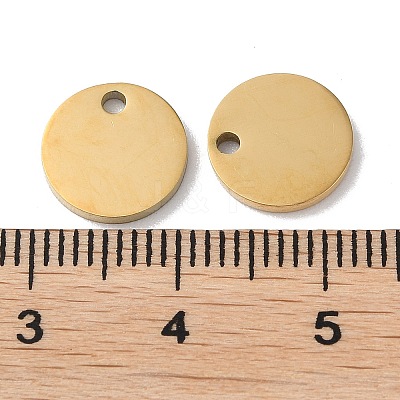 304 Stainless Steel Charms STAS-Q308-09E-G-1
