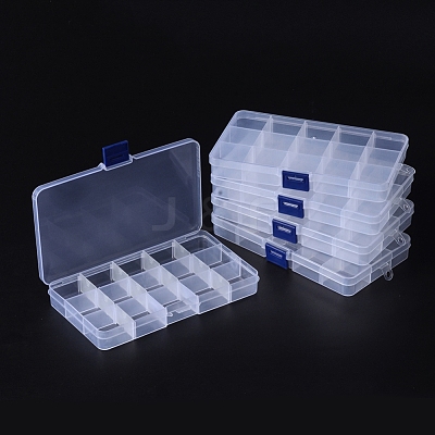 Plastic Bead Storage Containers CON-Q026-02A-1