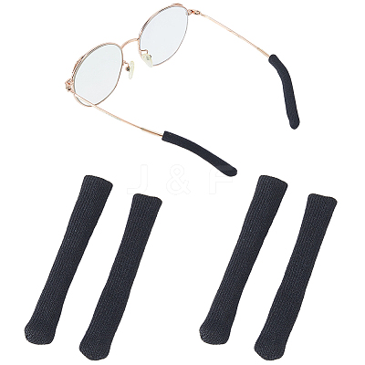 Polyester Eyeglasses Ear Grip AJEW-CN0006-74B-1