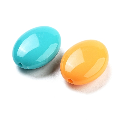 Spray Painter Acrylic Beads OACR-S136-09-1