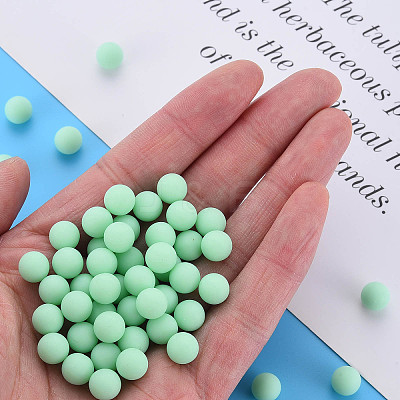 Opaque Acrylic Beads MACR-S373-57-K05-1