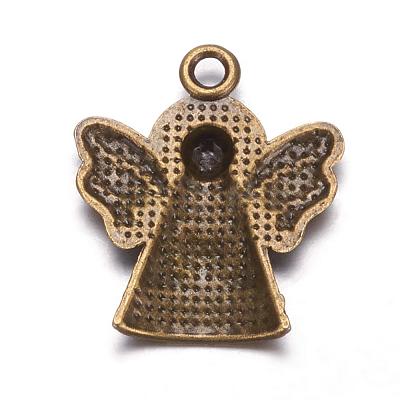 Tibetan Style Alloy Pendants TIBEB-A11978-AB-LF-1