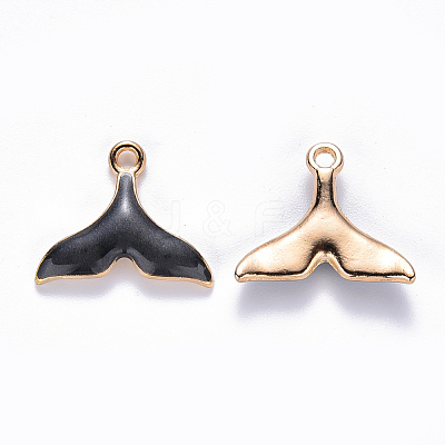 Alloy Enamel Pendants ENAM-S121-060E-1