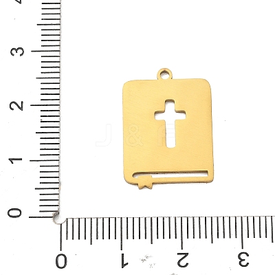 201 Stainless Steel Pendants SA-CBA6FBD-09G-1